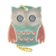  Reflector Owl turquoise 