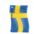 Reflector Swedish flag