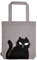 Ed the Cat Cotton shopper Happy Face