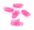 Plastic Clips Pink