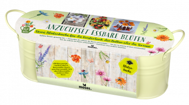 Bloml�da med �tbara blommor