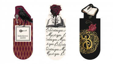 Magnetbokm�rke Dark Rose