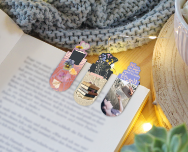 Magnetbokm�rke Reading in the Garden