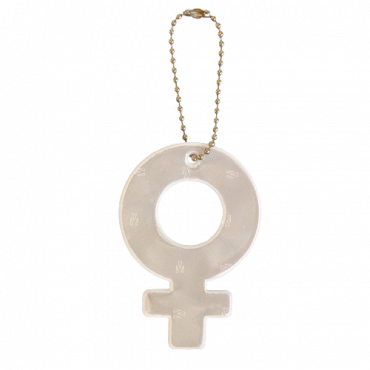 Reflector Symbol Woman white