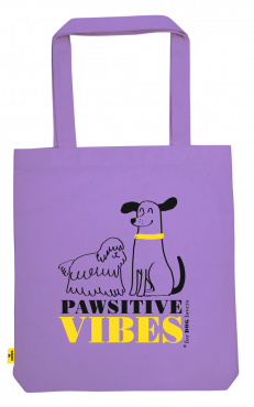 Tygkasse Dog Pawsitive Vibes