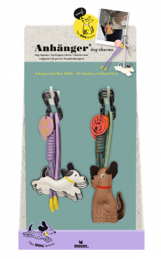 V�skcharm/Nyckelring Dog Power Dog Pawsitive Vibes