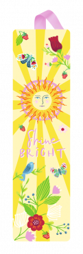 Bokm�rke med band Shine Bright