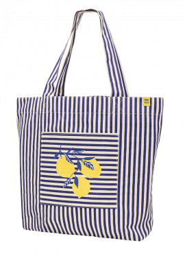 Tygkasse sommar Lemon