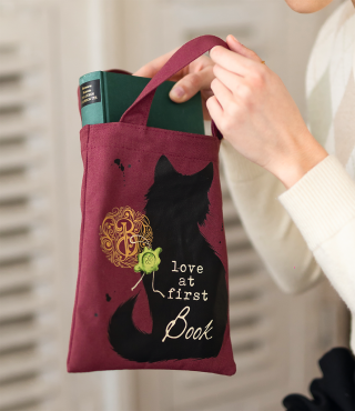 Tygkasse Pocket Mystique Cat