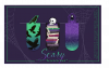 Magnetbokm�rke Scary