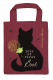 Tygkasse Pocket Mystique Cat