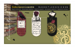 Magnetbokm�rke Dark Rose