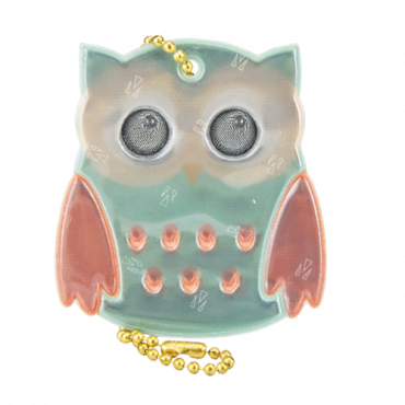 Reflector Owl turquoise