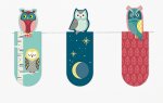 Magnetic Bookmark Owls